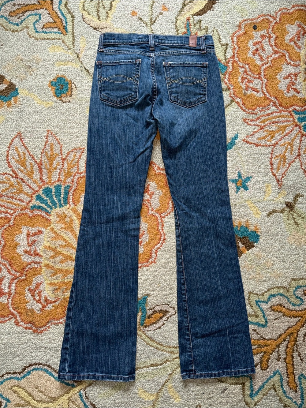 Vintage Y2K Abercrombie & Fitch Madison Lowrise Flare Stretch Jeans Size 00Sx31
